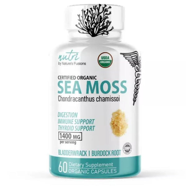 Nutri Sea Moss Organic - 1400 mg - 60 cap