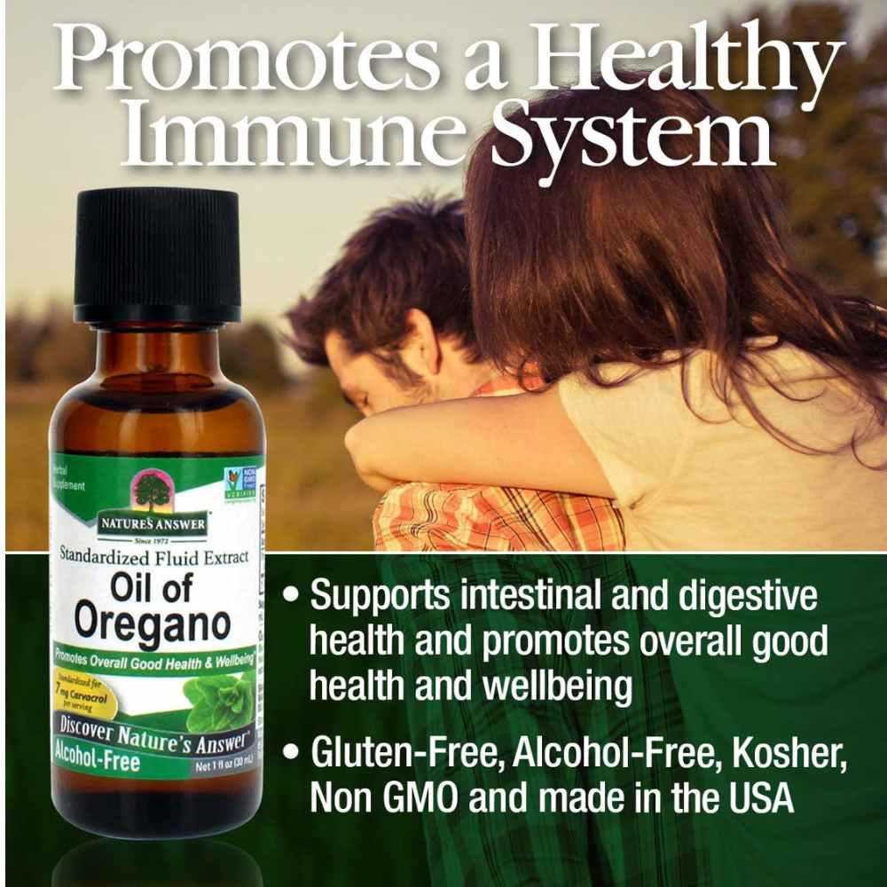 Nature's Answer Oil of Oregano 1oz Alcohol Free