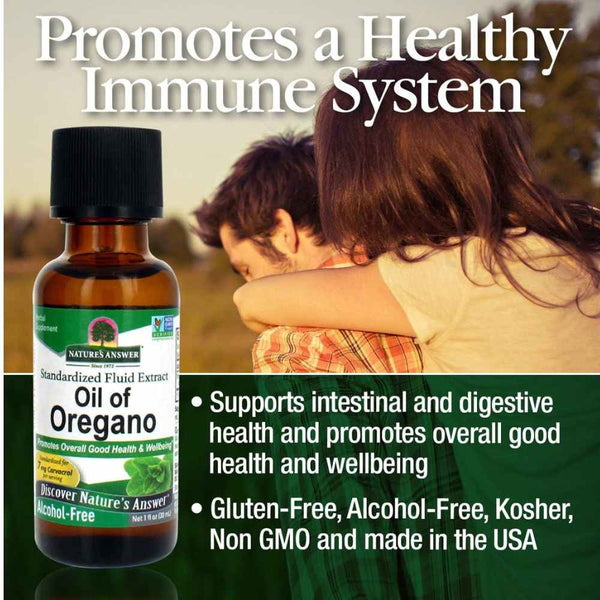 Nature's Answer Oil of Oregano 1oz Alcohol Free