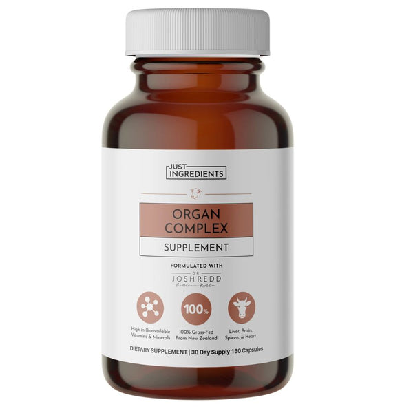 Just Ingredients Organ Complex - 150 Capsules