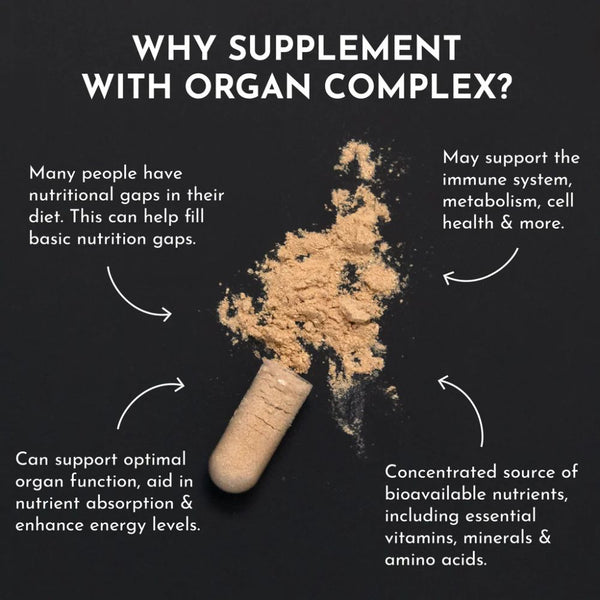 Just Ingredients Organ Complex - 150 Capsules