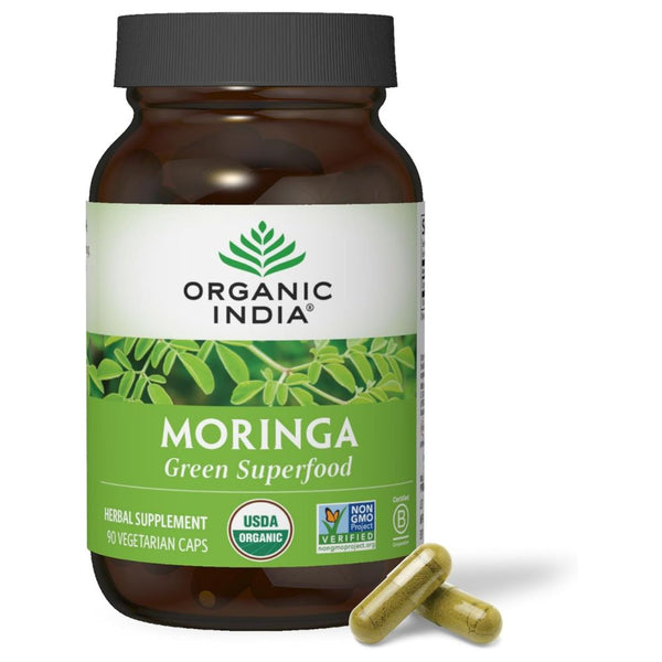 Organic India Moringa 90 VegCaps