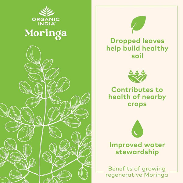 Organic India Moringa 90 VegCaps