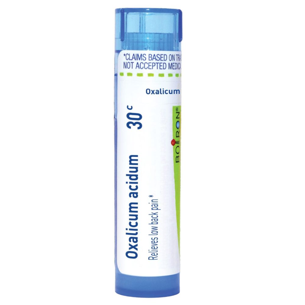 Boiron Oxalicum Acidum 30 C MD – Targeted Relief for Low Back Discomfort (80 Pellets)