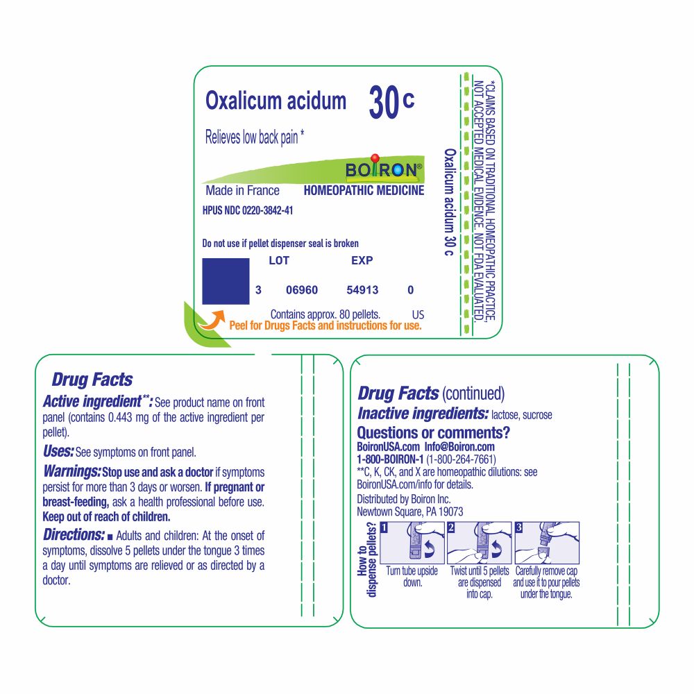 Boiron Oxalicum Acidum 30 C MD – Targeted Relief for Low Back Discomfort (80 Pellets)