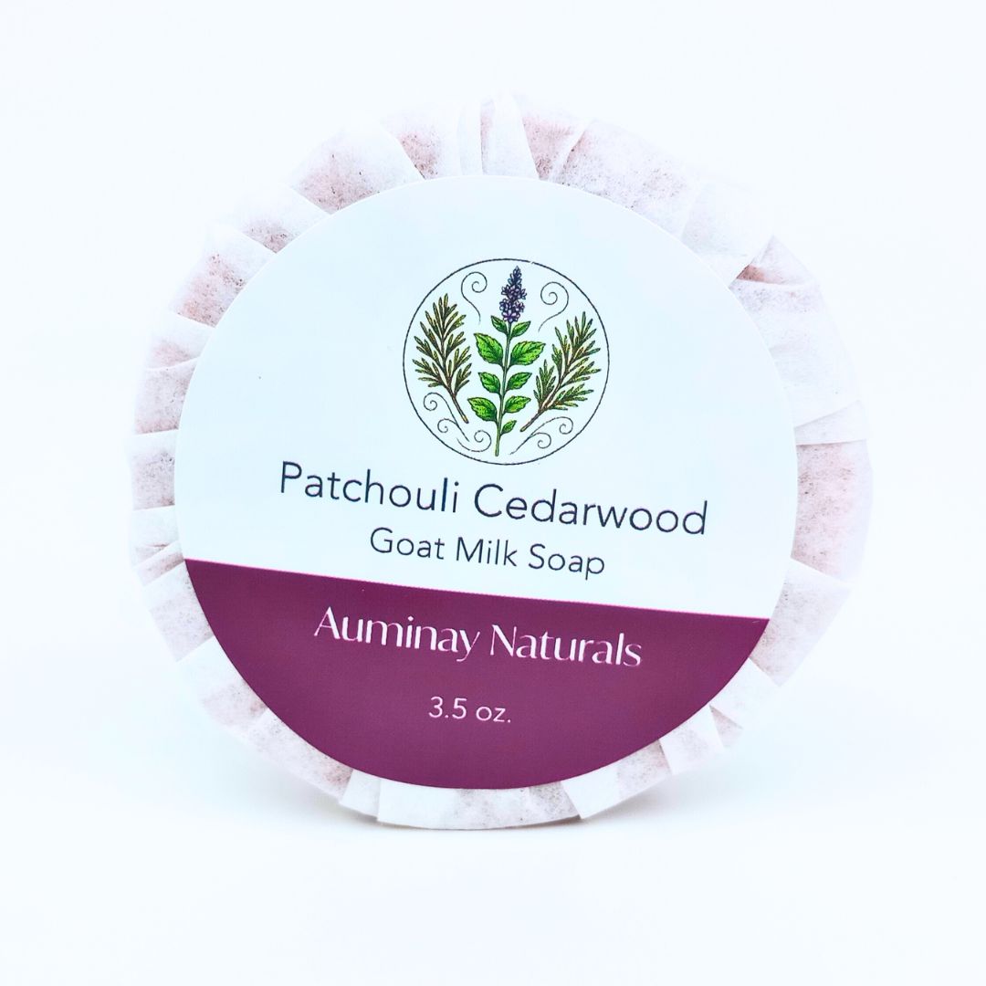 Patchouli Cedarwood Goat Milk Soap