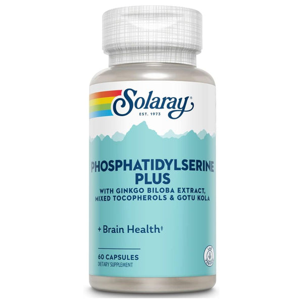 Solaray Phosphatidylserine Plus - 100 mg - 60 VegCaps