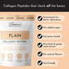 Just Ingredients Plain Collagen Peptides - 30 Servings