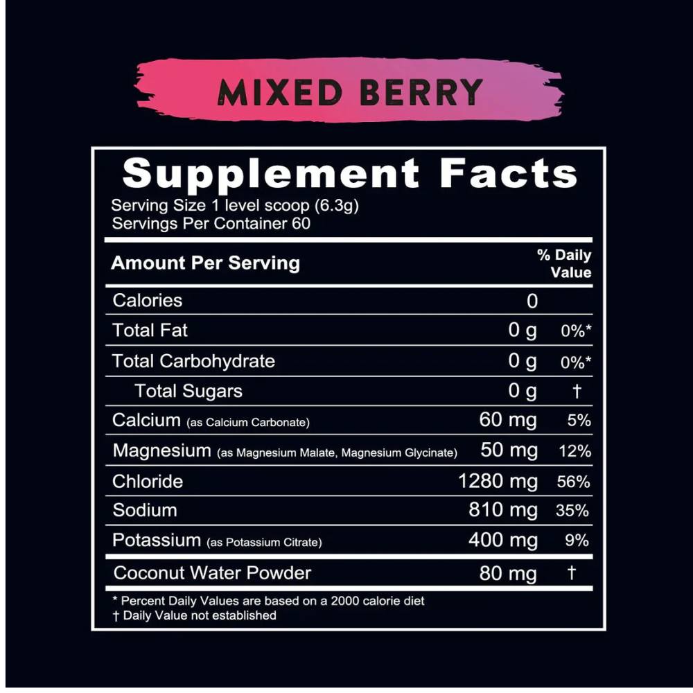 Re-Lyte Hydration, Mixed Berry - 60 servings
