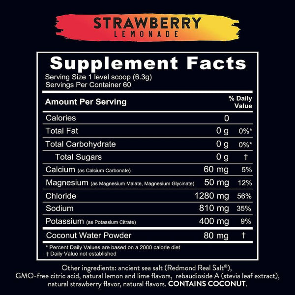 Re-Lyte Hydration, Strawberry Lemonade - 60 servings