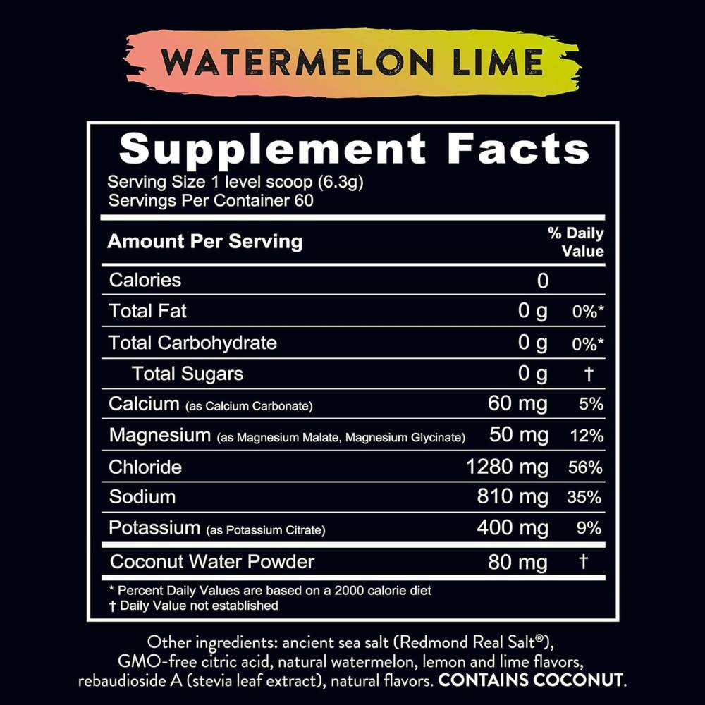 Re-Lyte Hydration, Watermelon Lime - 60 servings