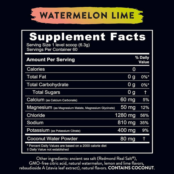 Re-Lyte Hydration, Watermelon Lime - 60 servings