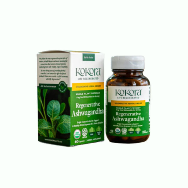 Kokora Regenerative Ashwagandha - 980 mg - 60 Caps