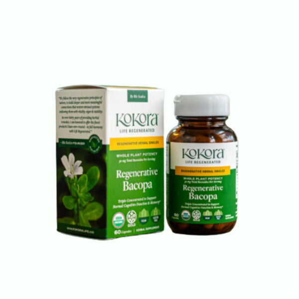 Kokora Regenerative Bacopa - 980 mg - 60 Caps