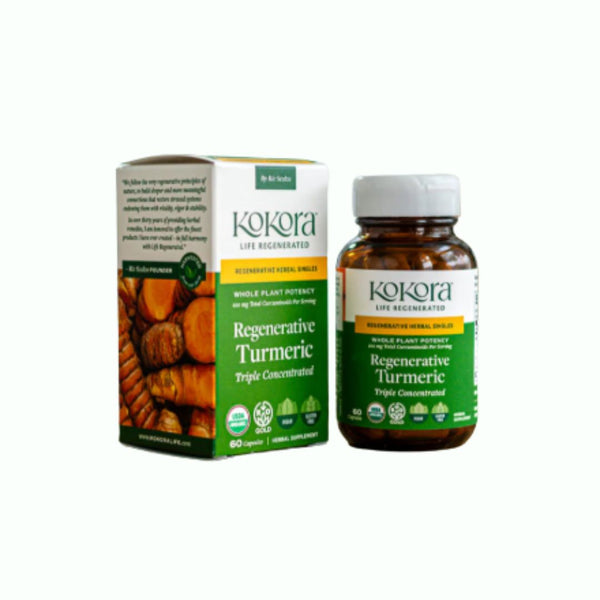 Kokora Regenerative Turmeric - 980 mg - 60 Caps
