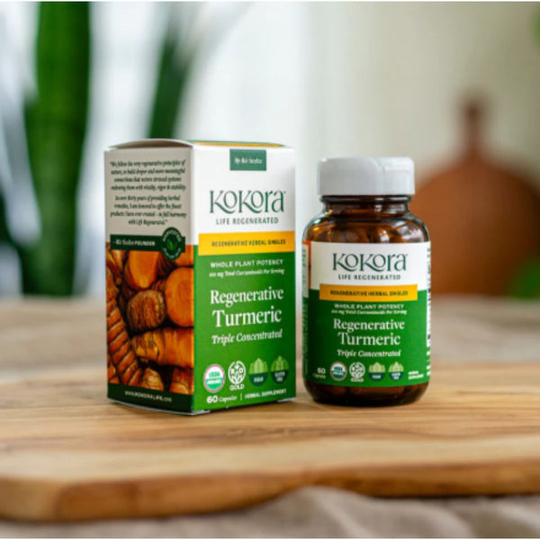 Kokora Regenerative Turmeric - 980 mg - 60 Caps