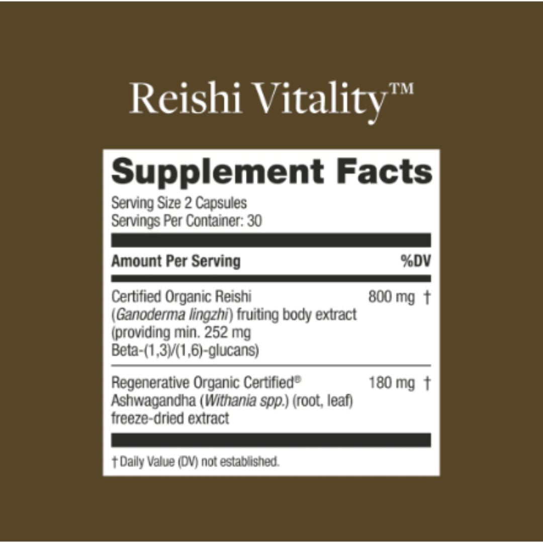 Kokora Reishi Vitality - 800 mg - 60 Caps