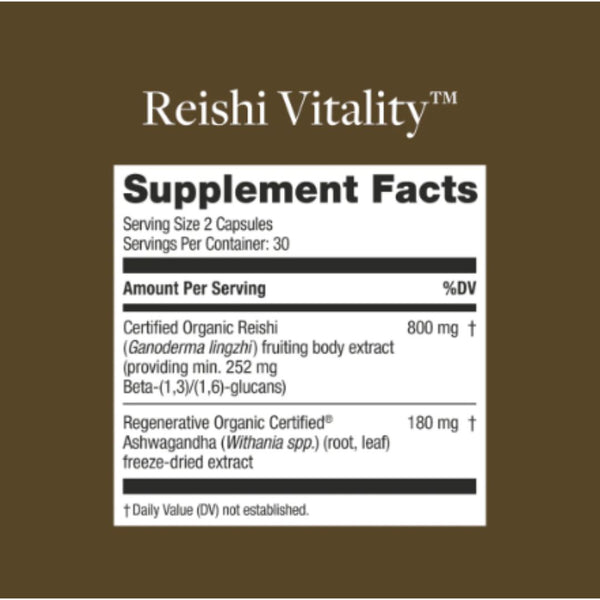 Kokora Reishi Vitality - 800 mg - 60 Caps