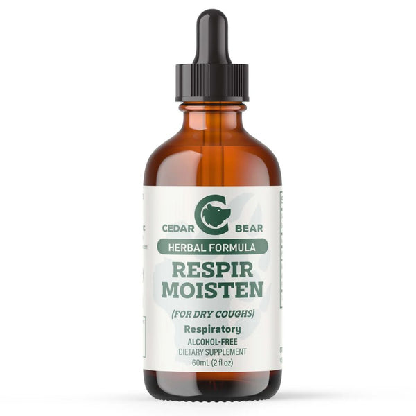 Cedar Bear Respir Moisten (For Dry Coughs) 2 Ounce
