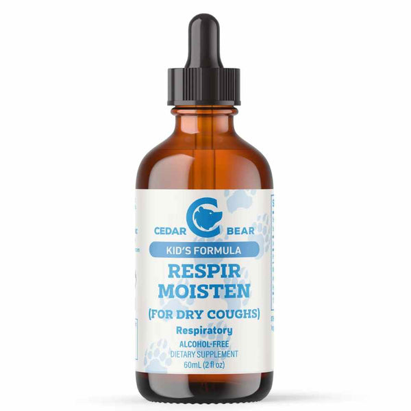 Cedar Bear Kids Respir Moisten (For Dry Coughs) 2 Ounce