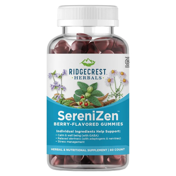 RidgeCrest SereniZen Gummies 60 Count