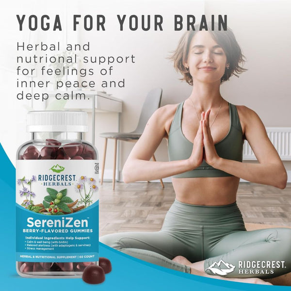 RidgeCrest SereniZen Gummies 60 Count
