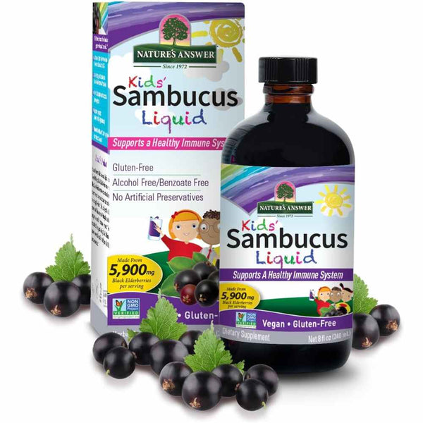 Nature's Answer Sambucus Kids Formula 8 Ounce
