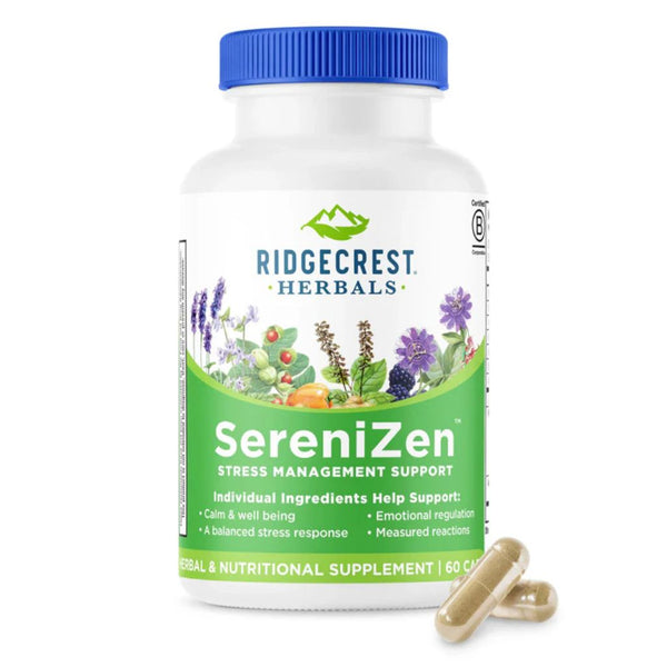 Ridgecrest Herbals SereniZen (Anxiety Free) - 60 Capsules