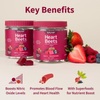 Snap Supplements Heart Beets Chews Mixed Berry 60 Count