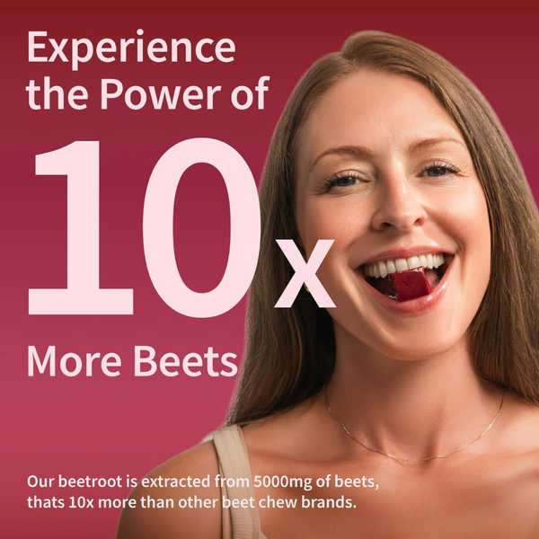 Snap Supplements Heart Beets Chews Mixed Berry 60 Count