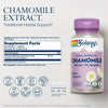 Solaray Chamomile – 325 mg Sleep Support  - 100 mg -30 VegCaps
