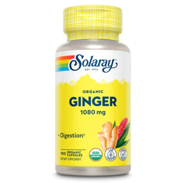 Solaray Ginger - 1080 mg - 100 Caps