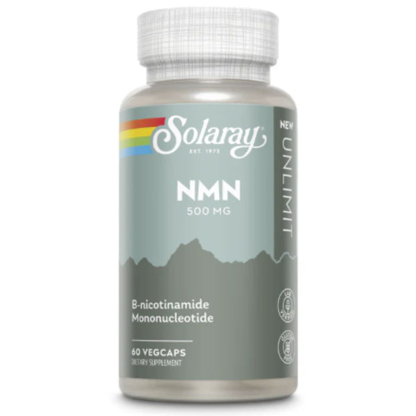 Solaray NMN – NAD+ Precursor for Cellular Energy Support 500 mg 60 VegCaps