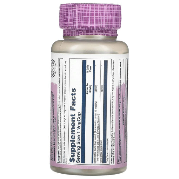 Solaray Nettle - 300 mg - 60 VegCaps