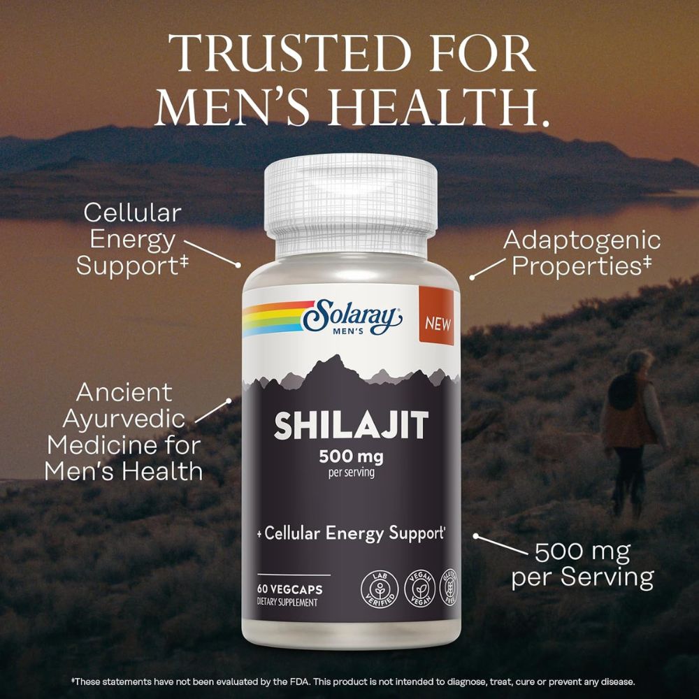 Solaray SHILAJIT 500MG 60 Count
