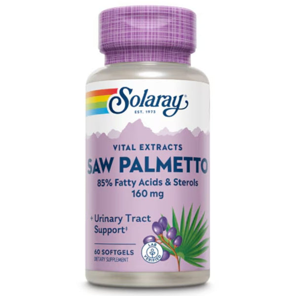Solaray Saw Palmetto - 160 mg - 60 Softgels