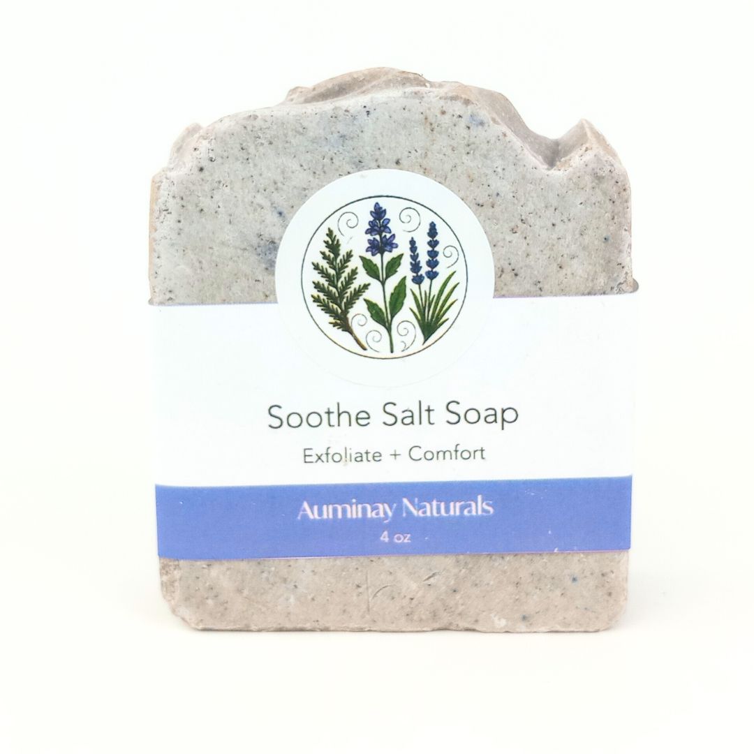 Auminay Naturals Soothe Salt Soap - 4 oz