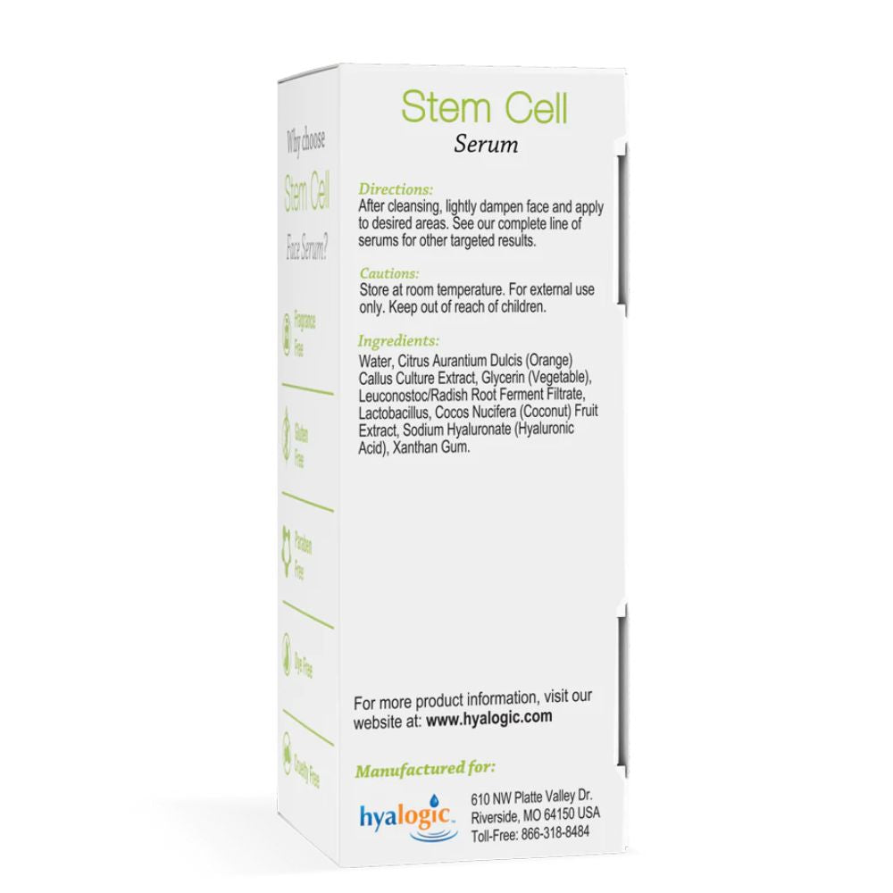 Hyalogic Stem Cell Face Serum .47 fl oz