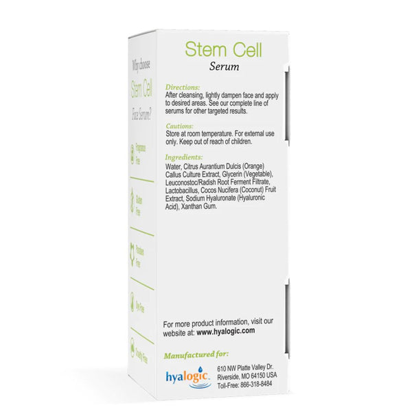 Hyalogic Stem Cell Face Serum .47 fl oz