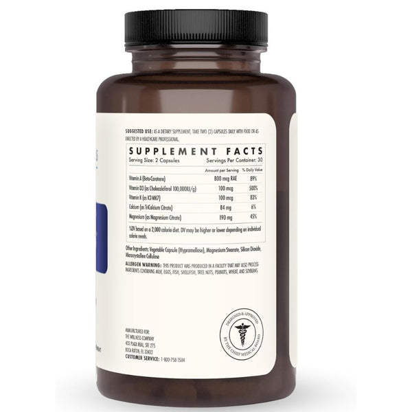The Wellness Company Strong Bones – Advanced Bone Support - 60 VegCaps