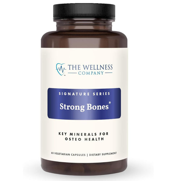 The Wellness Company Strong Bones – Advanced Bone Support - 60 VegCaps