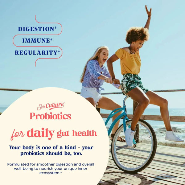 Enzymedica SubCulture Probiotic 30B – Daily Gut Health (30 Capsules)