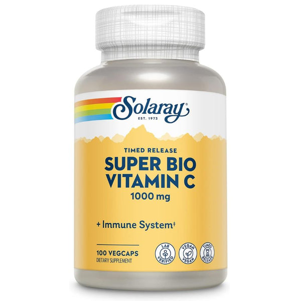 Solaray Super Bio Vitamin C Buffered - 1000 mg - 100 VegCaps