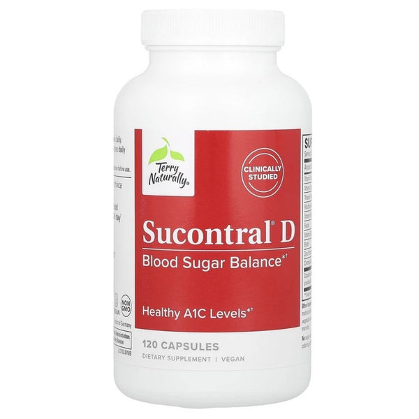 Terry Naturally Sucontral D Blood Sugar Balance (120 caps)