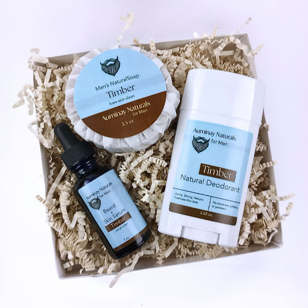 Men's Skin Care Kit (Timber)
