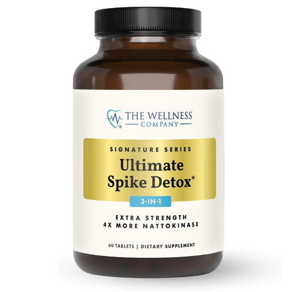 The Wellness Company Ultimate Spike Detox – Original Formula for Immune & Cellular Defense - 60 ct