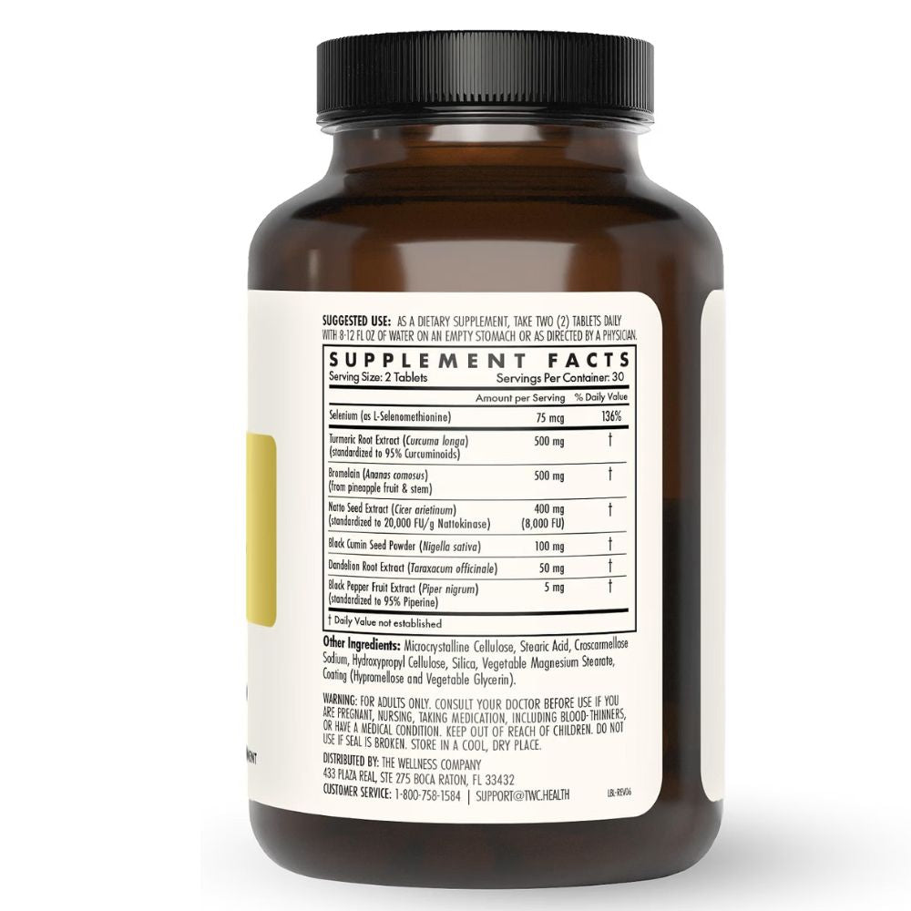 The Wellness Company Ultimate Spike Detox – Original Formula for Immune & Cellular Defense - 60 ct