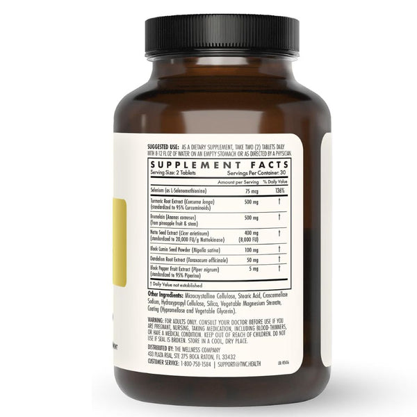 The Wellness Company Ultimate Spike Detox – Original Formula for Immune & Cellular Defense - 60 ct