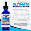 The Food Movement Co. Black Earth Ultimate Trace Minerals – 10x Strength Fulvic & Humic Acid Mineral Drops - 2 fl oz