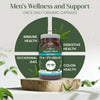 Vital Planet Organic Flora Probiotics for Men – 30 Capsules